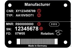 REXROTH-10055H3SLA000M Replacement Cartridge 